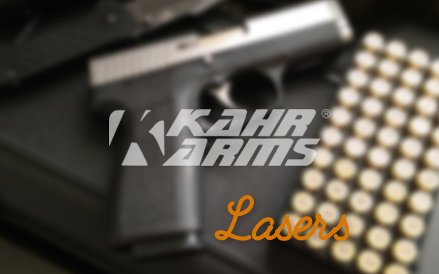 Kahr CW380 lasers