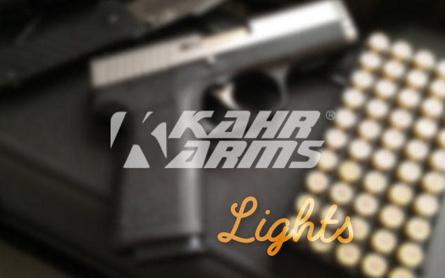 Kahr CM40 lights